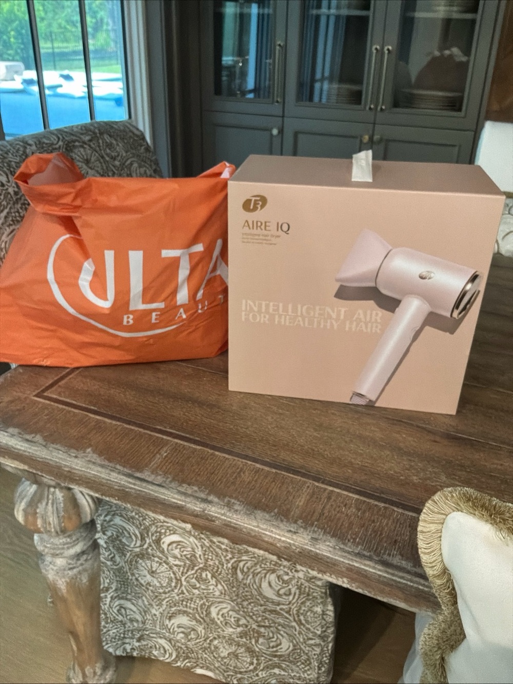 Brand New Sealed T3 Pink Aire IQ Professional Hair Dryer - Blush Pink